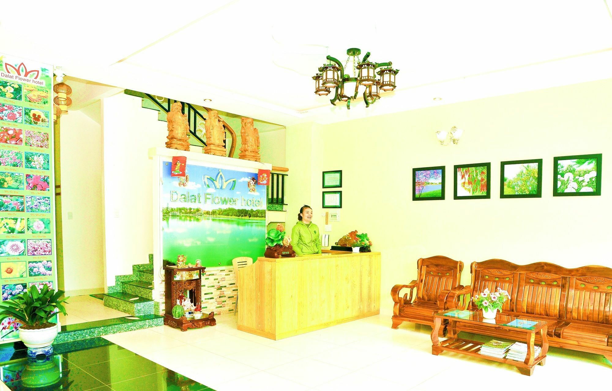 Dalat Flowery Hotel & Coffee Bagian luar foto